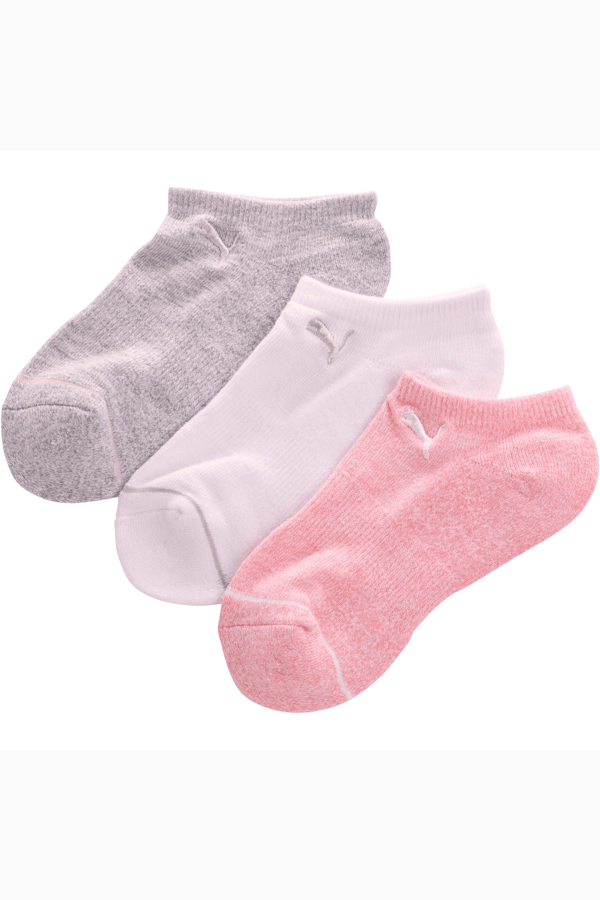 Girls' 1/2 Terry No Show Socks [3 Pack]